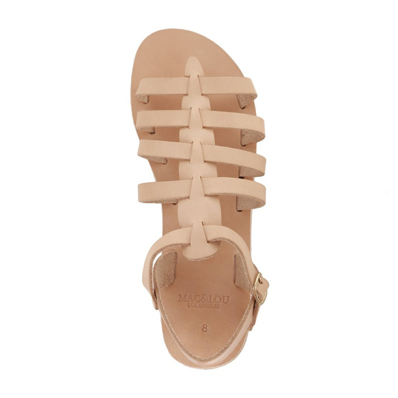 MAC&LOU Greek Leather Sandals 'Euterpe' - Picture 2 of 6
